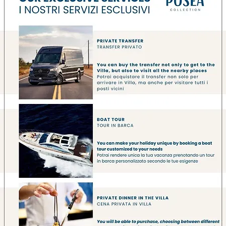 Vila Posea Collection - Tre Archi Positano